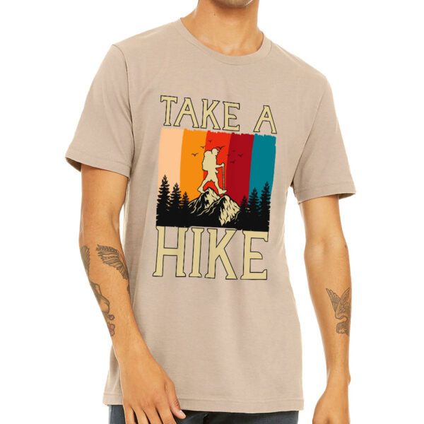 Take a Hike Short Sleeve T-Shirt - Cute T-Shirt - Printed Short Sleeve Tee - Image 2