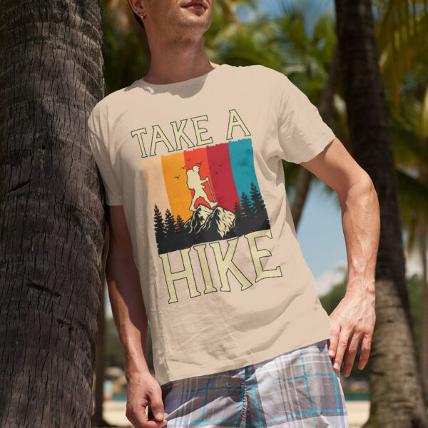 Take a Hike Short Sleeve T-Shirt - Cute T-Shirt - Printed Short Sleeve Tee - Image 4