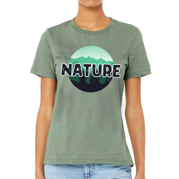 Nature Design Women's T-Shirt - Graphic T-Shirt - Landscape Relaxed Tee